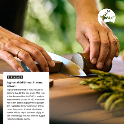 Knivsmeden® Hemligheten Till Vassare Knivar